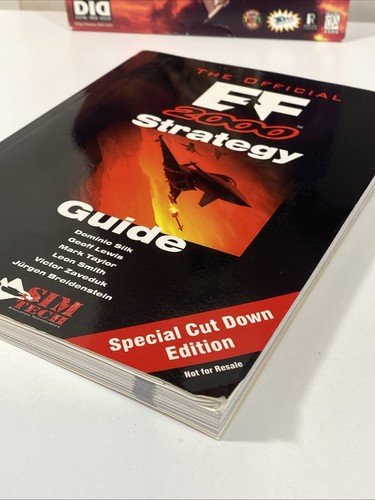 EF 2000 V2.0 - Windows / PC, 1998 Big Box Complete with Manual Inserts Guide - Picture 5 of 21