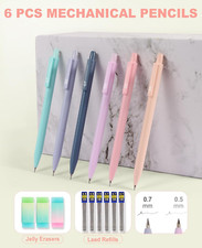 56 PCS Aesthetic School Supplies Cute Stationary Set with Large Pencil Case, ...