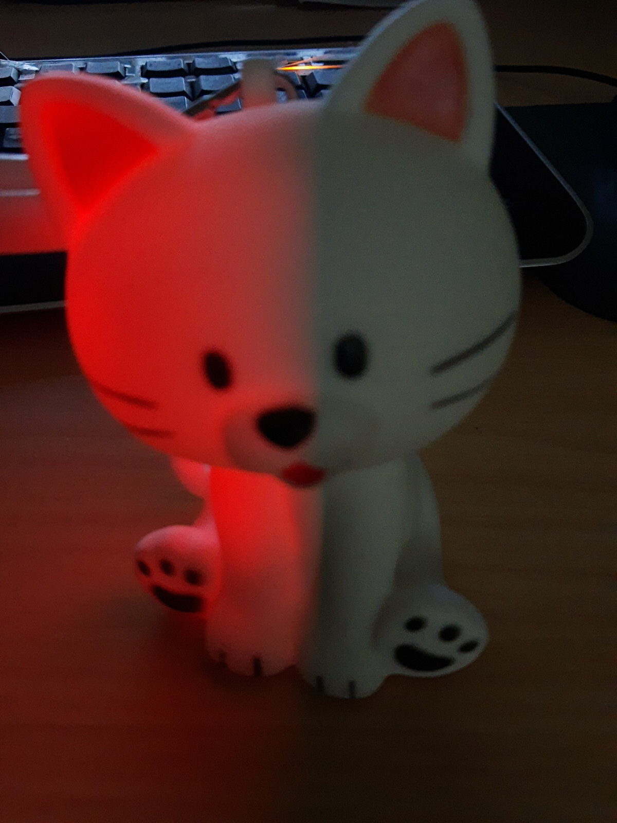 Concert WHITE CAT Multi-Function GLOW Necklace fo… - image 11