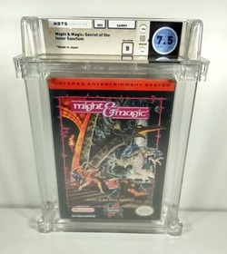 Might & Magic: Secret of the Inner Sanctum NES Factory Sealed WATA Grade 7.5 B