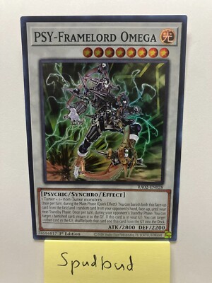 x3 Psy-Framelord Omega Super Rare 3x RA02-EN028 (NM 1st Ed)