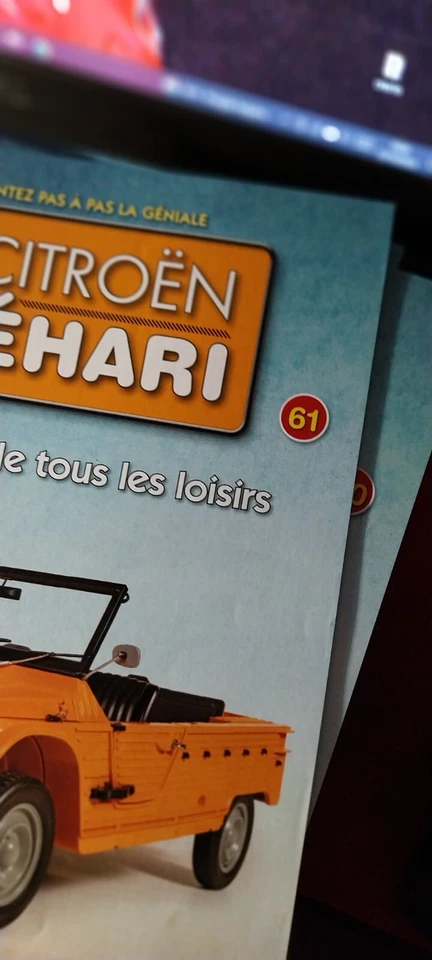 ALTAYA MEHARI CITROEN 1/8 FASCICOLI DA N.1 A N.61 - Immagine 3 di 4