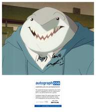 RON FUNCHES SIGNED AUTOGRAPH KING SHARK HARLEY QUINN 8x10 PHOTO A w/PROOF & COA RON FUNCHES SIGNED AUTOGRAPH KING SHARK HARLEY QUINN 8x10 PHOTO A w/PROOF & COA