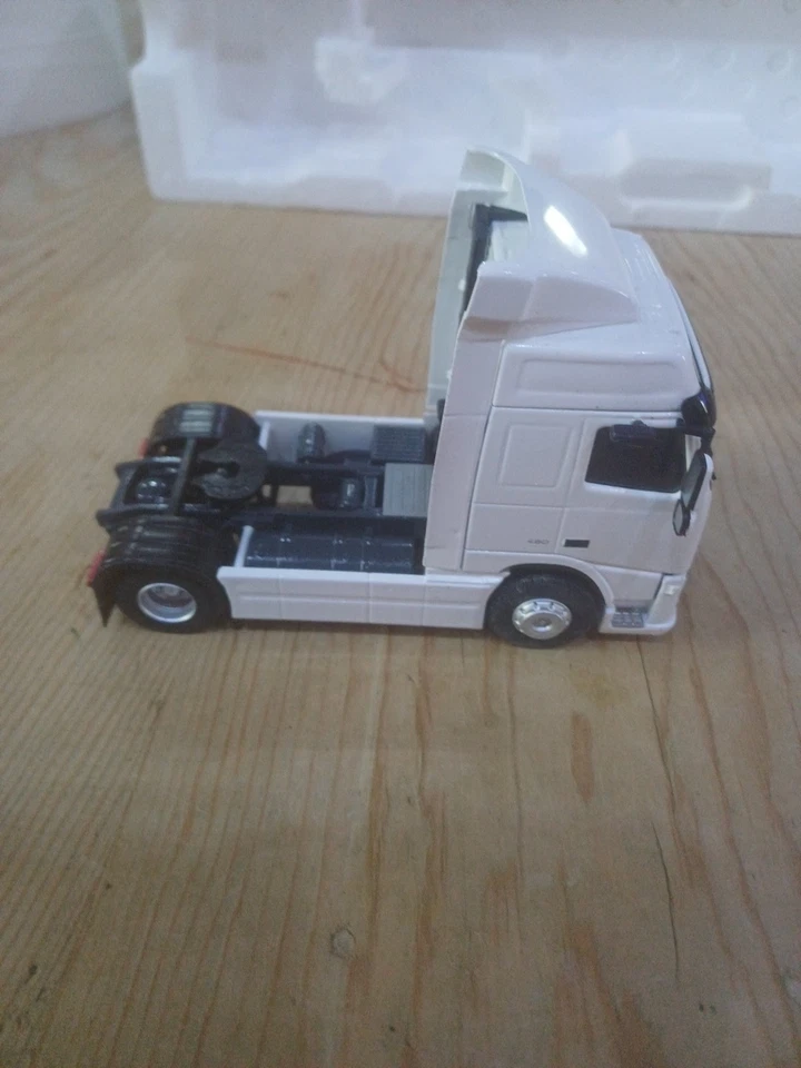 ELIGOR 1/43 CAMION VOLVO FH 480 remorque baché TRANSEUROP - Photo 2/4