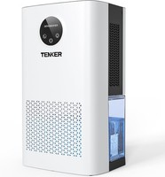 TENKER Dehumidifier, 2.2L (77 OZ) Water Tank Dehumidifiers for Home, 1000 sq.ft