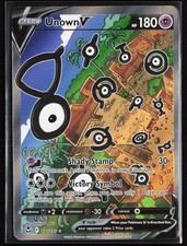 Unown V 177/195 - Pokemon Silver Tempest - Ultra Rare - NM on eBay