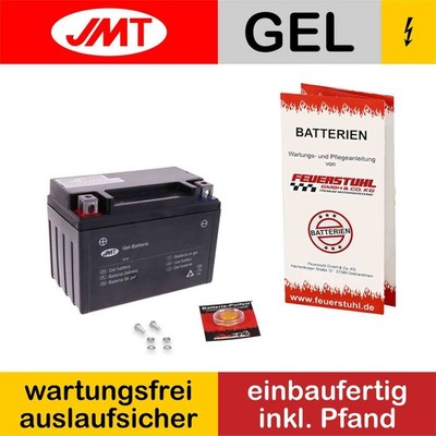 Honda TRX 300 EX, 2000-2008 (TE19) Batterie GEL, wartungsfrei (inkl 7,50  Pfand)