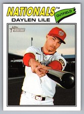 Daylen Lile 2026 Topps Heritage 124 NM