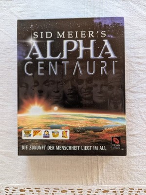 PC CD-ROM, Sid Meier's Alpha Centauri; Big Box; Top Zustand; Komplett!