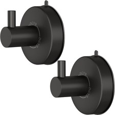 Suction Cup Hooks for Shower Set of 2 Towel Hooks for Bathrooms SUS 304