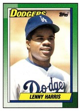 Lenny Harris 1990 Topps #277 Los Angeles Dodgers VTG Baseball *318B