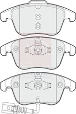 Brake Pads Set fits AUDI Q3 8U 2.0D Front 11 to 18 5N0698151B 7N0698151 Apec New