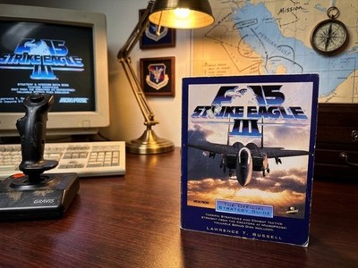 F-15 Strike Eagle III: The Official Strategy Guide by Lawrence T. Russell floppy
