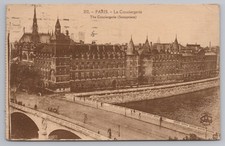 Paris La Conciergerie State Prison Postcard