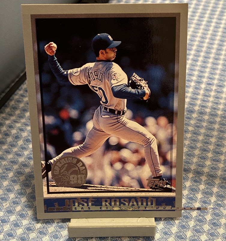 Topps 1998 Opening Day Jose Rosado Kansas City Royals #98 MLB Baseball Card