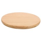  Solid Wood Round Stool Panel Seating Part Dining Chair Replacement Base