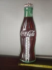 Vintage 1950's TCA Coca-Cola Tin Hanging Wall Thermometer 17 Great Condition USA