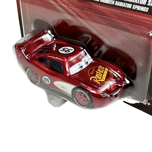 Disney Pixar Cars Radiator Springs Lightning McQueen Diecast Red ...