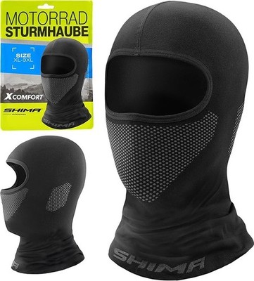 SHIMA X-Comfort Sturmhaube Motorrad Damen Herren Balaclava Sommer Winter Haube U