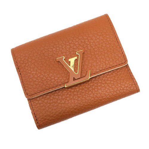 Louis Vuitton Capucines XS M68803 Taurillon Leather Brown Wallet
