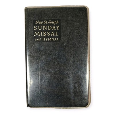New St. Joseph Sunday Missal and Hymnal Book New Revised Liturgy 1966