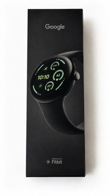 Google Pixel Watch 3 45mm WiFi Smartwatch Schwarz NEU UNGEÖFFNET