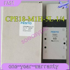 1PCS NEW CPE18-M1H-5L-1/4 BRAND FESTO Solenoid Valve CPE18-M1H-5L-1/4 163142 ###