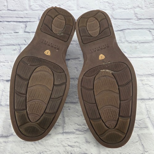 Sperry Gold Cup Penny Loafers Mens 12 M Brown Leather Casual Dress Shoe 10265207 - Picture 8 of 10