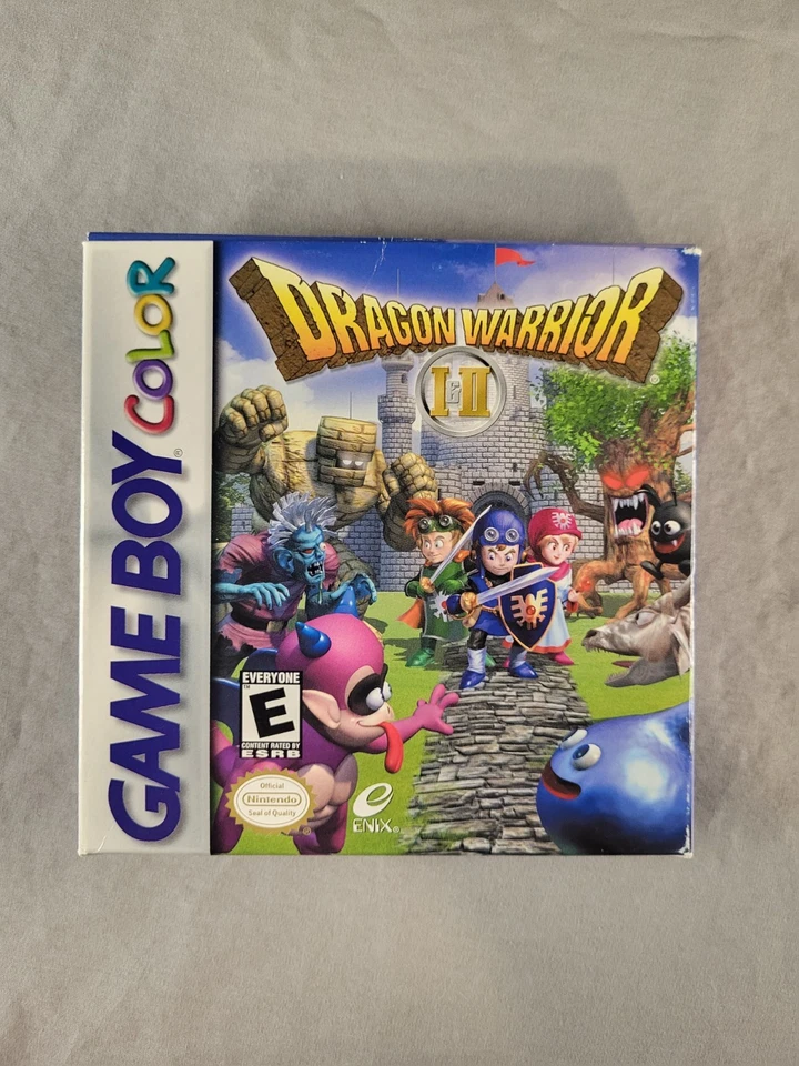 Dragon Warrior I & II, Gameboy Color, Complete With Poster!, Authentic! - Image 2 of 4