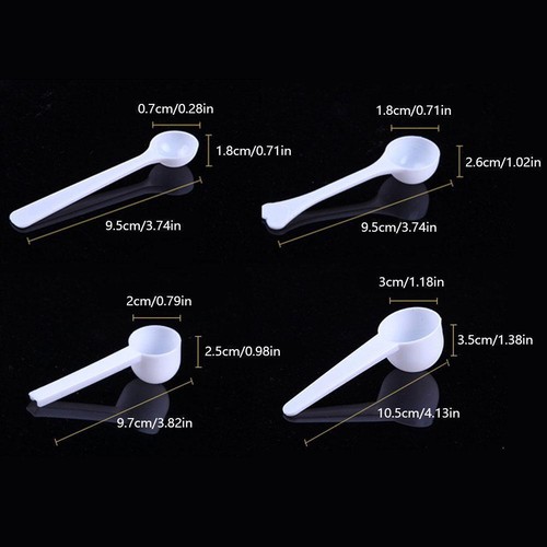 1-10g Coffee Measuring Spoon PP For Milk Powder Liquid B8H7 Seasoning P3Y8 - Picture 9 of 13