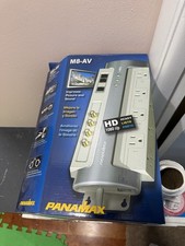 Panamax M8-AV 8-Outlet Power Conditioner Surge Protector Gray