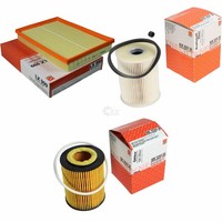 Mahle / Knecht Kraftstofffilter KX 231D Luftfilter LX 999 ÖLfilter OX 173/1D