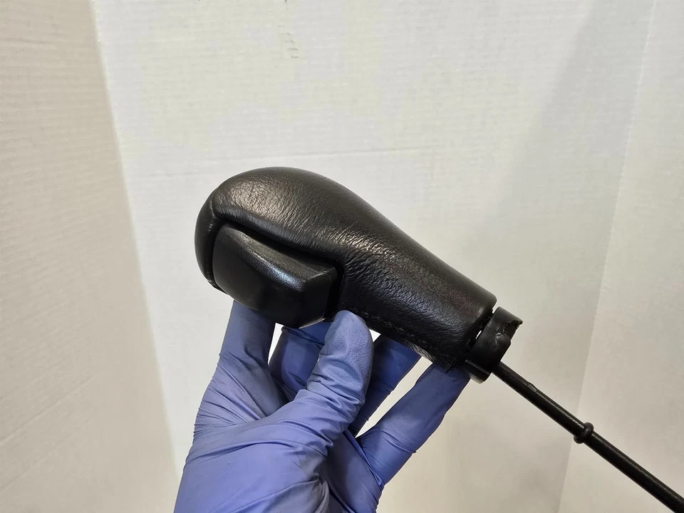 VOLVO S60 V70 S80 XC70 XC90 Geartronic cuero perilla de cambio negro A118 Foto 4 de 4