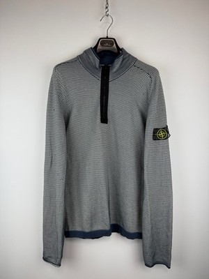 Stone Island seltener Strick mit Netzabzeichen