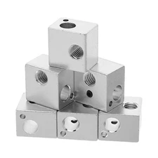 10 Pcs Print Heating Block 3d Printer Hotend Parts Extruder Heater