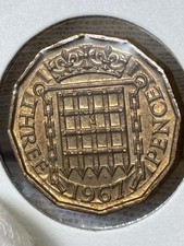 United Kingdom 3 Pence 1967