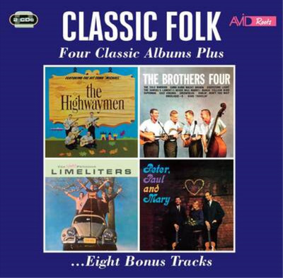 Various Artists Classic Folk: Four Classic Albums Plus (CD) Album