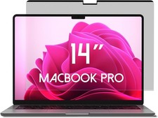 Screen Protector for MacBook Pro 14 Inch - Magnetic Privacy Filter, Anti Glare