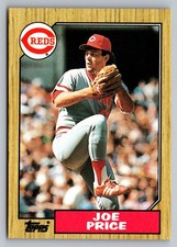 1987 Topps - Joe Price #332 - Cincinnati Reds