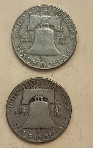 9 Silver Half Dollars & 2 Silver Dollars 1896 - 1962 - Picture 8 of 10