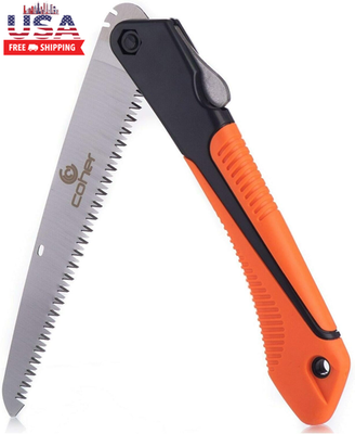 #ad #ad Folding Hand Saw for Tree Pruning Camping Gardening Hunting. Cutting Wood PV $17.52