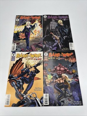 Barb Wire Ace of Spades #1-4  Dark Horse Comics Combine Shipping 1996 Complete