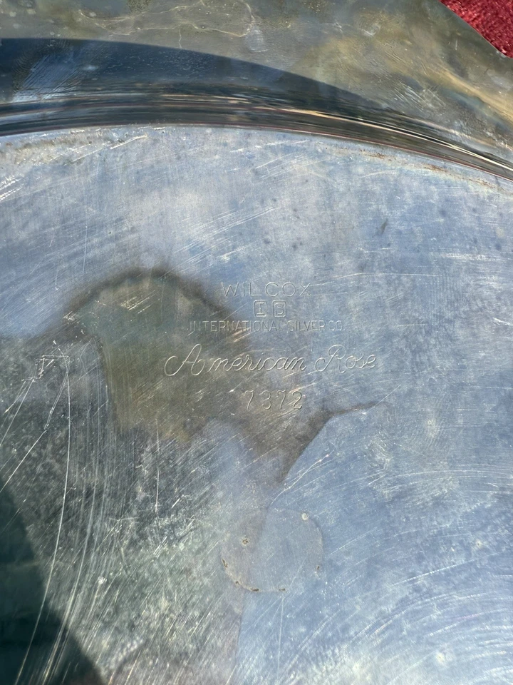 Wilcox, International Silver, American Rose 7372  Foto 4 de 4