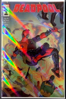 Deadpool #1 2024 NYCC Whatnot Marvel Prism Foil LTD 175