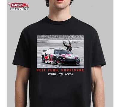 HOT - Carson Hocevar 2026 Hell Yeah Huricane 1st Cup Win reprint T-Shirt