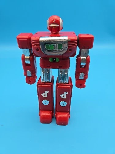 Voltron II Defender of the Universe • Deluxe Red Gladiator • Bandai Vintage 1985