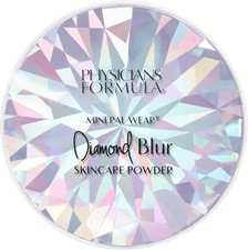 Physicians Formula Mineral Wear Diamond Blur Skincare Powder, Translucent Face 
