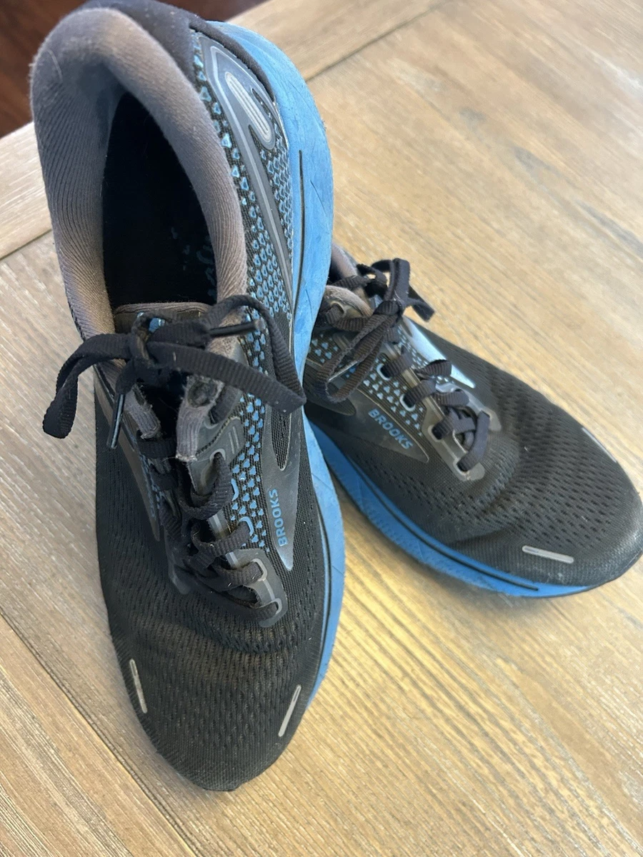Brooks Ghost 14 Black Blue Nightlife (1103691D069) Size 11.5 Running Shoes Brooks Ghost 14 Mens Road-Running Shoes - Black/Blue  main image 4