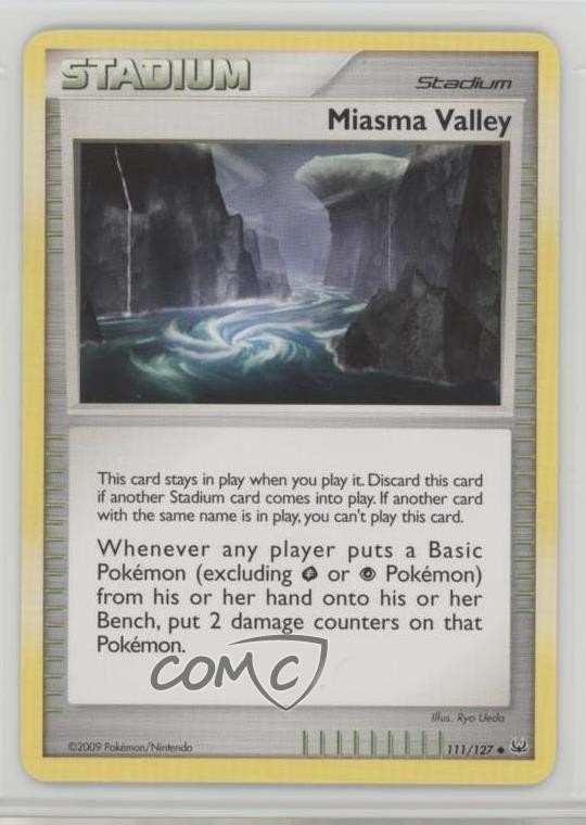 Miasma Valley Pokémon Platinum #111 2009