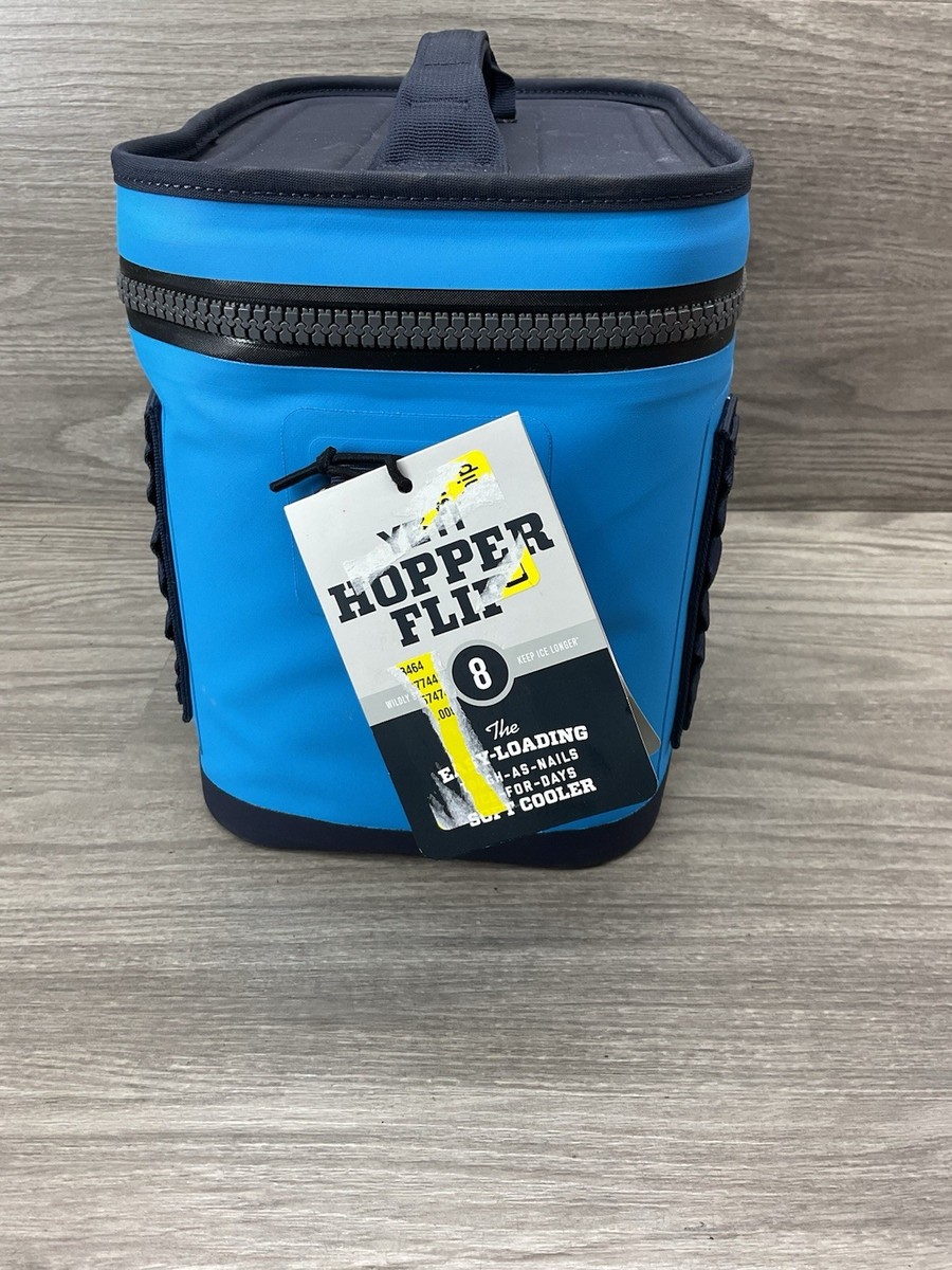 YETI Hopper Flip 8 Soft Cooler - Big Wave Blue, Rare - READ | eBay